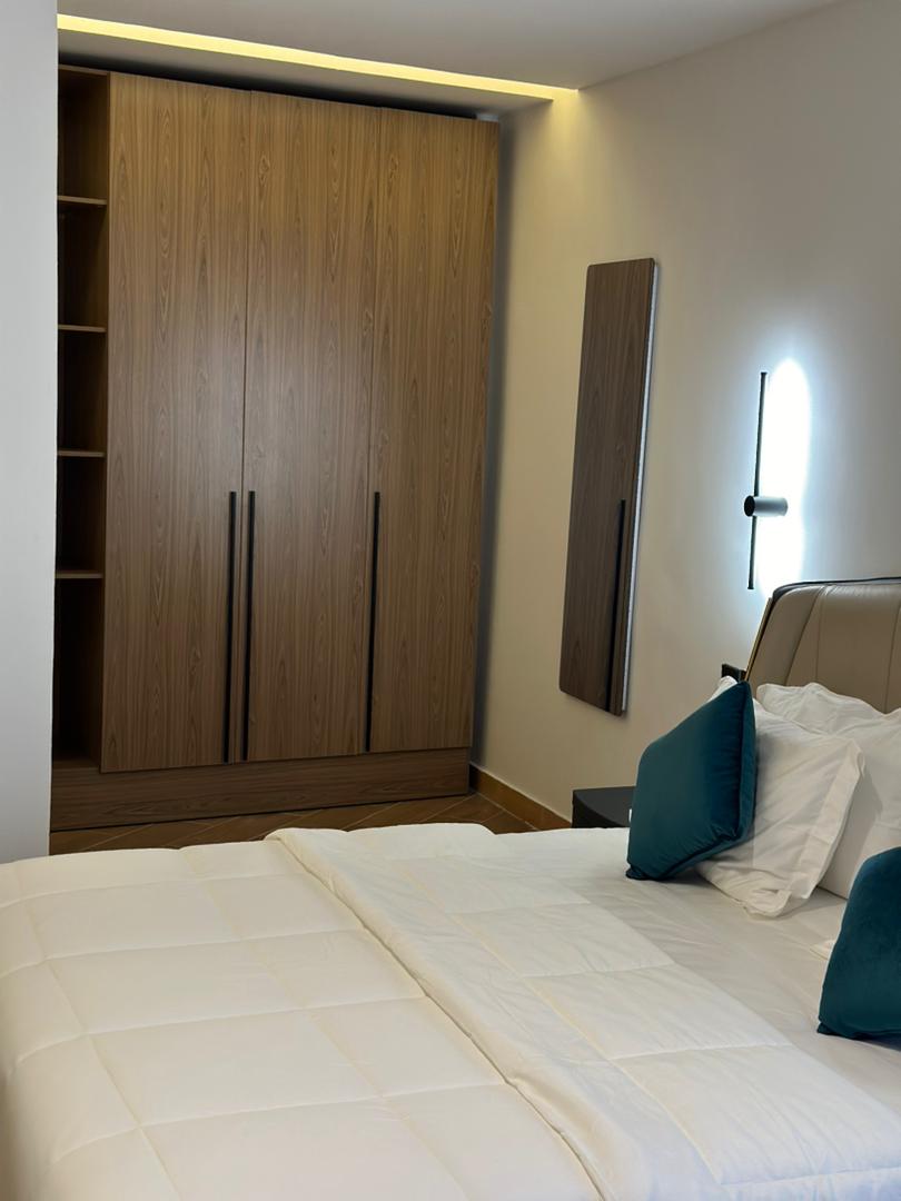 Bedroom with wardrobe